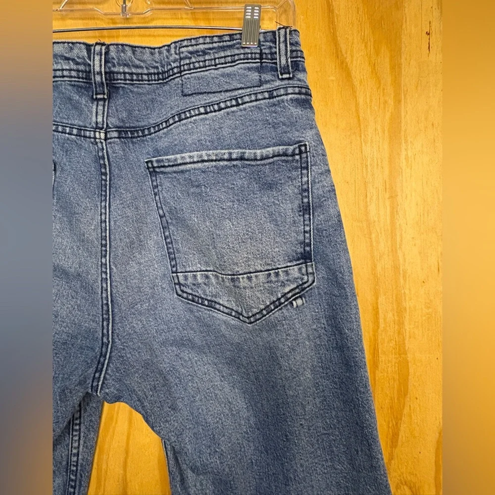 Cotton On Mens Tapered‎ Jeans Size 30 Light Wash Slim Fit Denim